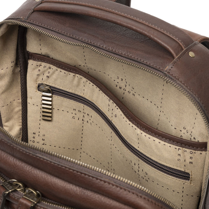 Moore & Giles Quinn Commuter Backpack | Seven Hills Chocolate