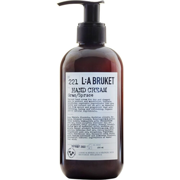 L:A Bruket No 221 Hand Cream | Spruce 250 ml