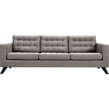 NyeKoncept Mina Sofa | Walnut/Aluminium Gray 223373-B