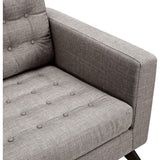 NyeKoncept Mina Sofa | Walnut/Aluminium Gray 223373-B