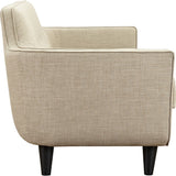 NyeKoncept Agna Sofa | Black/Light Sand 223383-C