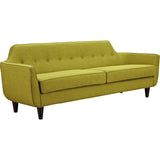 NyeKoncept Agna Sofa | Black/Avocado Green 223385-C