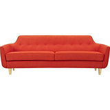 NyeKoncept Agna Sofa | Natural/Retro Orange 223389-A