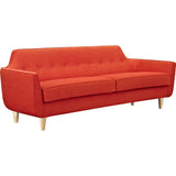 NyeKoncept Agna Sofa | Natural/Retro Orange 223389-A