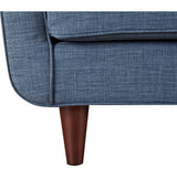 NyeKoncept Agna Armchair | Walnut/Stone Blue 223392-B