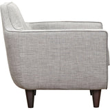 NyeKoncept Agna Armchair | Black/Aluminium Gray 223396-C