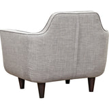 NyeKoncept Agna Armchair | Black/Aluminium Gray 223396-C