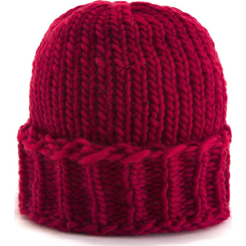 Topo Designs Wool Beanie | Cranberry