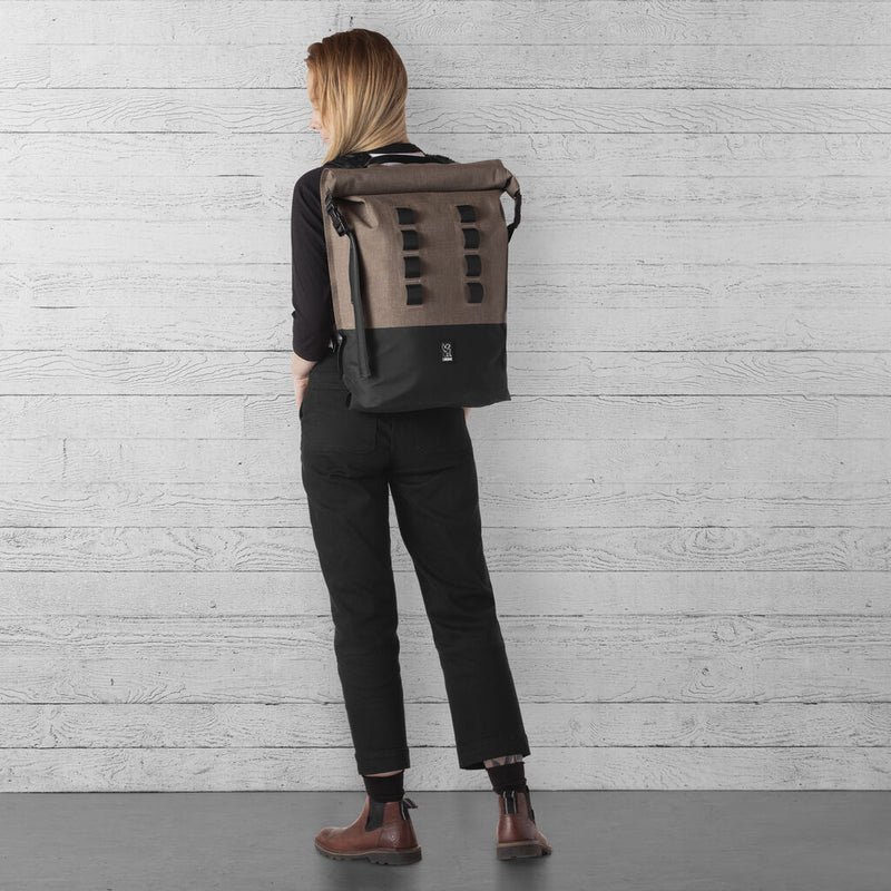 Chrome Urban Ex Rolltop Backpack | 28L Khaki/Black BG-218-KHBK-NA
