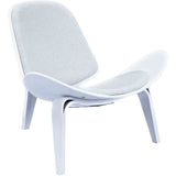 NyeKoncept Shell Chair | White/Gray