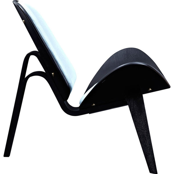 NyeKoncept Shell Chair | Black/Glacier Blue 224431-D