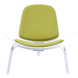NyeKoncept Shell Chair | White/Avocado Green 224432-A