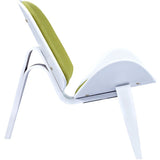 NyeKoncept Shell Chair | White/Avocado Green 224432-A
