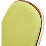 NyeKoncept Shell Chair | Walnut/Avocado Green 224432-B