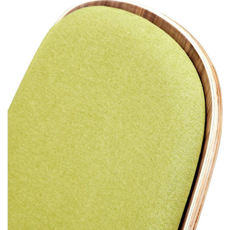 NyeKoncept Shell Chair | Walnut/Avocado Green 224432-B