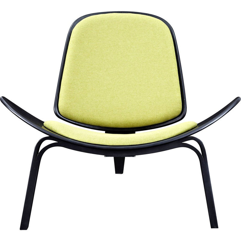 NyeKoncept Shell Chair | Black/Avocado Green 224432-D