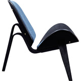 NyeKoncept Shell Chair | Black/Dodger Blue 224434-D