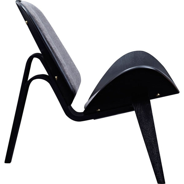 NyeKoncept Shell Chair | Black/Steel Gray 224435-D