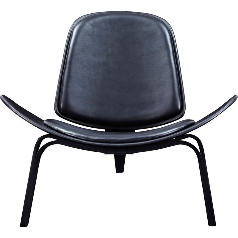 NyeKoncept Shell Chair Black/Milano Black 224436-D – Sportique