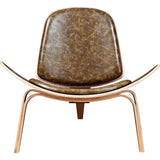 NyeKoncept Shell Chair | Walnut/Palermo Olive 224439-B