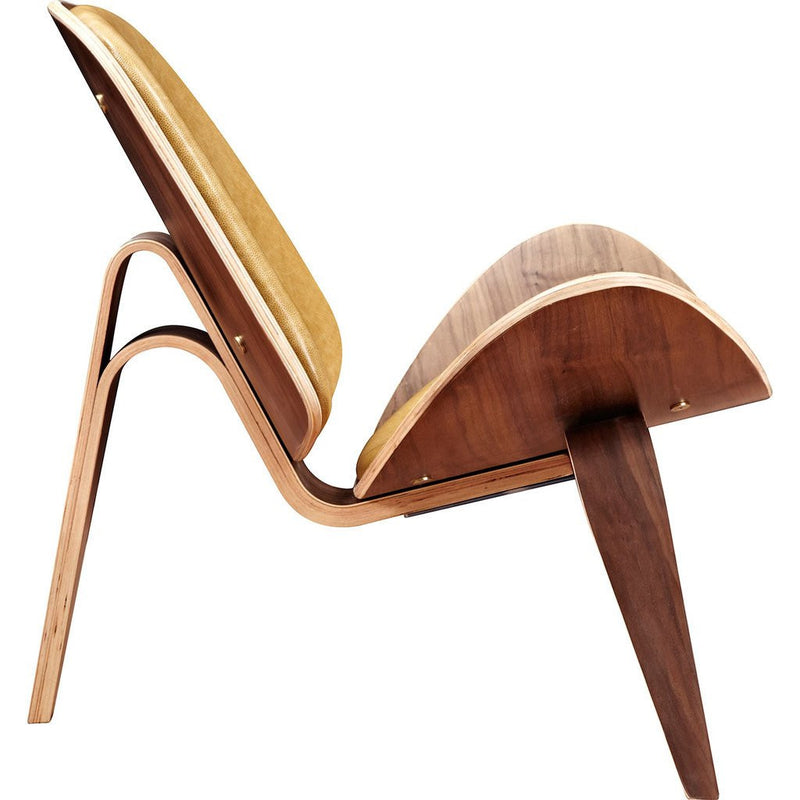 NyeKoncept Shell Chair | Walnut/Aged Maple 224443-B