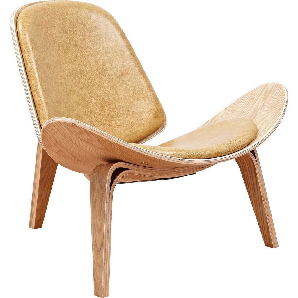 NyeKoncept Shell Chair Natural/Aged Maple – Sportique