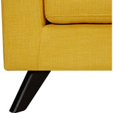 NyeKoncept Mina Sofa | Black/Papaya Yellow 224449-C