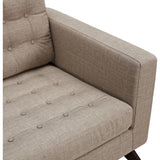 NyeKoncept Mina Sofa Set | Black/Light Sand 224481-C