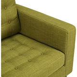 NyeKoncept Mina Sofa Set | Walnut/Avocado Green 224482-B