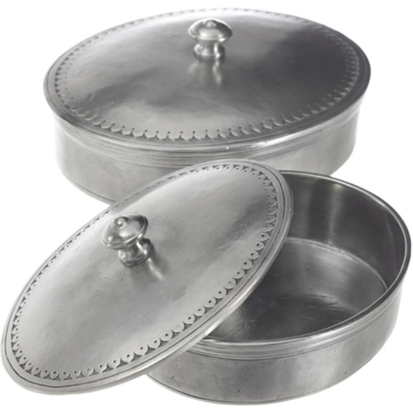 Match Oval Lidded Box | Small