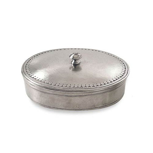 Match Oval Lidded Box | Small