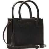 Kiko Leather Simplistic Crossbody Bag | Black