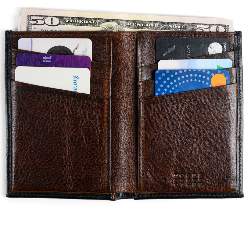 Moore & Giles Men's Wallet with Slanted Pocket