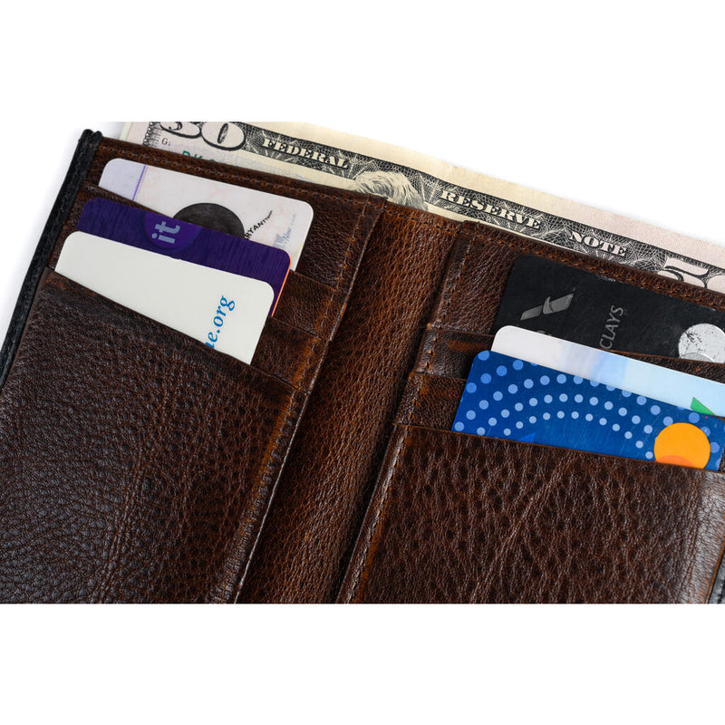 Moore & Giles Men's Wallet with Slanted Pocket