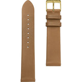 Sternglas Premium Leather Strap 20mm | Brown Gold