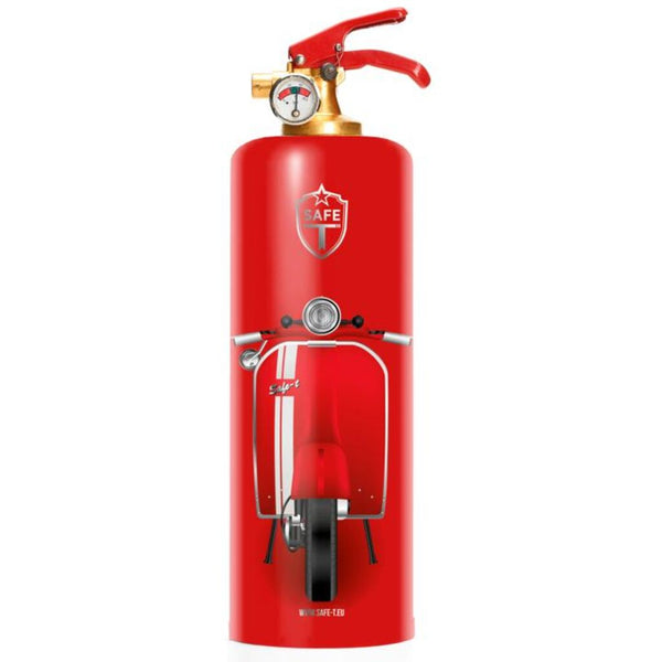 Safe-T Designer Fire Extinguisher | V-Red
