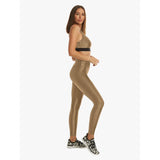 Koral Lustrous Max High Rise Legging | Gold Crocodile