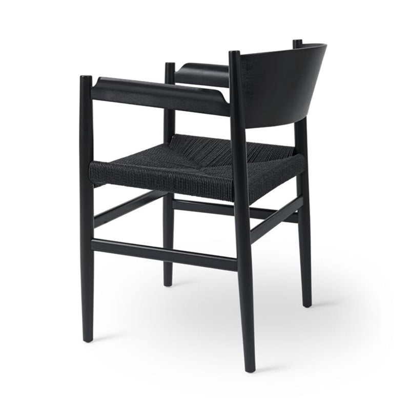 Mater Furniture Nestor with Armrest | Natural Paper Cord Seat