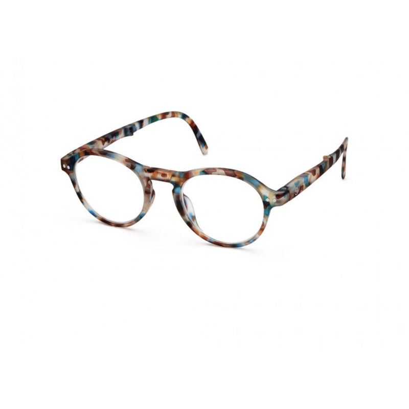 Izipizi Foldable Reading Glasses F-Frame | Blue Tortoise