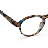 Izipizi Foldable Reading Glasses F-Frame | Blue Tortoise