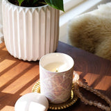 L'or de Seraphine Lori Weitzner Asana Ceramic Jar Candle