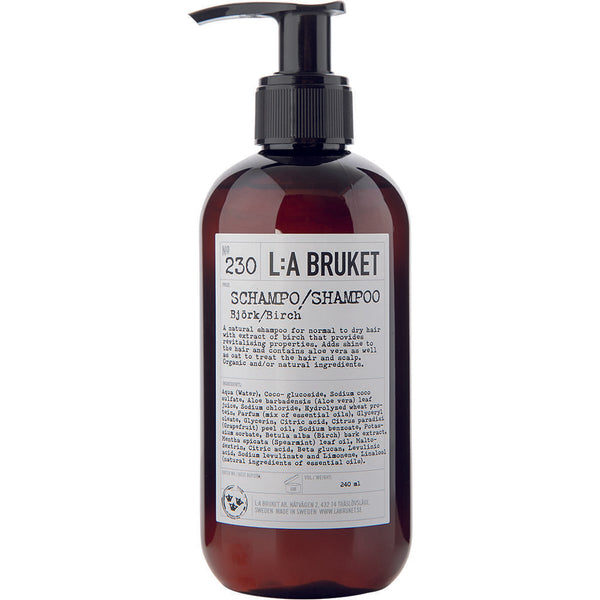 L:A Bruket No 230 Shampoo | Birch 240 ml