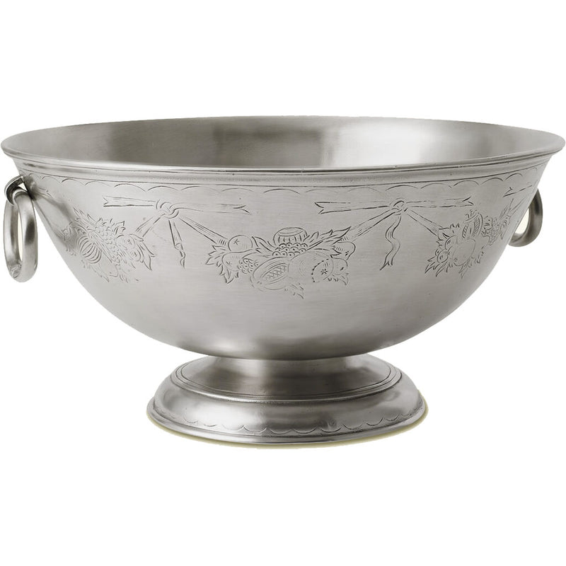 Match Engraved, Deep | Footed Bowl