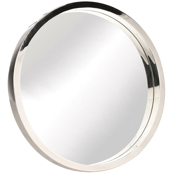 Nuevo Julia Wall Mirror | Silver Stainless Steel Polished