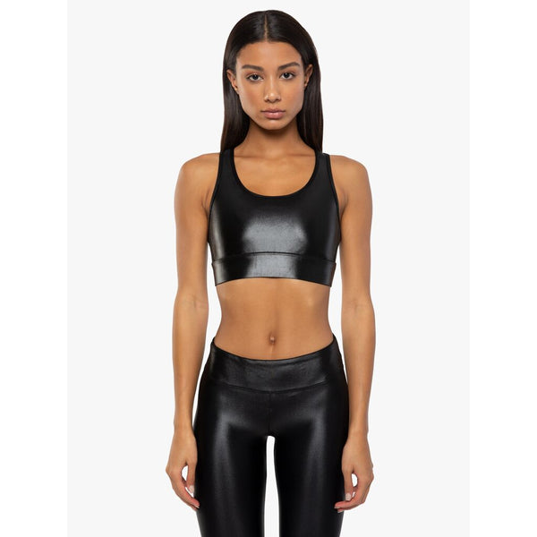 Koral Bermuda Infinity Sports Bra | Black