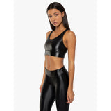Koral Bermuda Infinity Sports Bra | Black