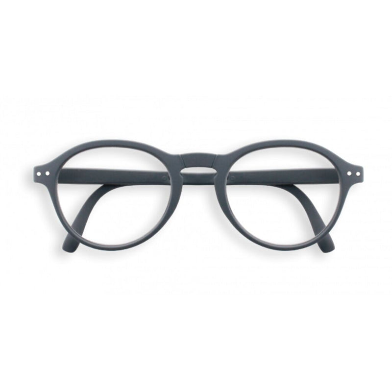 Izipizi Foldable Reading Glasses F-Frame | Grey Soft