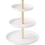 Yamazaki Tosca 3-Tier Dessert Stand | White