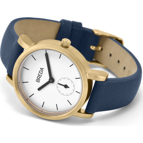 Breda Watches Palette Watch | Gold/Navy 2456f