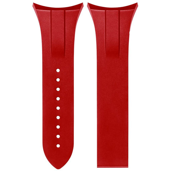 Brera Milano Rubber Straps For Supersportivo Evo | Red